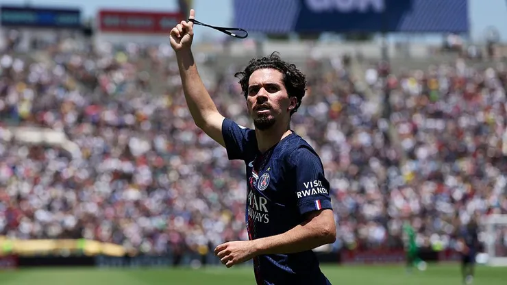 Vitinha, jogador do PSG-FRA. Foto: Harry How/Getty Images.