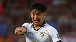 Miguelito, meia boliviano do Santos - Foto: Edilzon Gamez/Getty Images