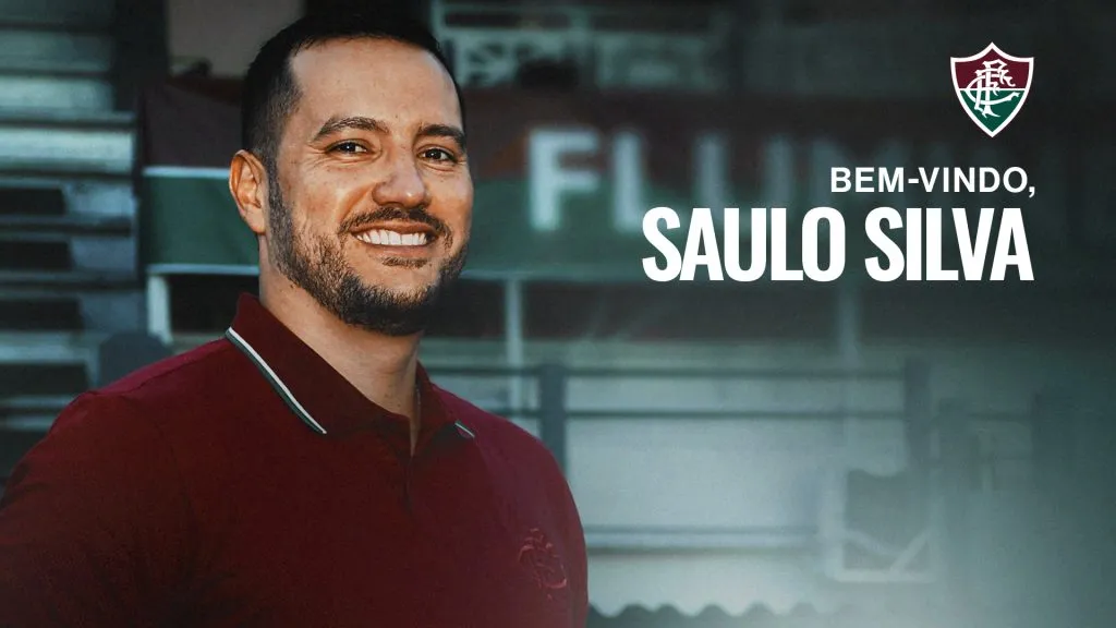 Anúncio da contratação do treinador Saulo Silva no Fluminense