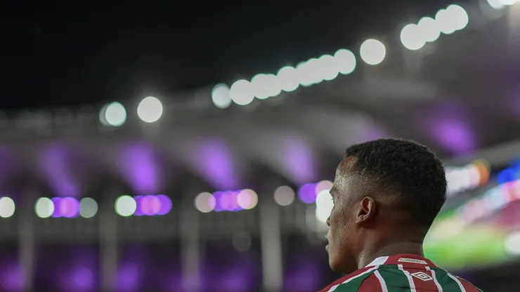 Arias jogador do Fluminense durante partida contra o Sport no estadio Maracana pelo campeonato Brasileiro A 2025. Foto: Thiago Ribeiro/AGIF