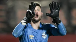 BA - SALVADOR - 27/04/2025 - BRASILEIRO A 2025, VITORIA X GREMIO - Volpi jogador do Gremio durante partida contra o Vitoria no estadio Barradao pelo campeonato Brasileiro A 2025. Foto: Jhony Pinho/AGIF