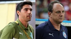 Abel Ferreira e Rogério Ceni - Foto: GETTY IMAGES