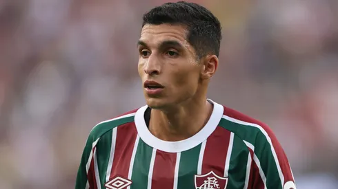 EAST RUTHERFORD, NEW JERSEY - JUNE 21: Kevin Serna #90 of Fluminense FC looks on during the FIFA Club World Cup 2025 group F match between Fluminense FC and Ulsan HD FC at MetLife Stadium on June 21, 2025 in East Rutherford, New Jersey. (Photo by Francois Nel/Getty Images)