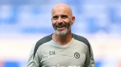 Maresca comemora mais um título pelo Chelsea. Photo by Buda Mendes/Getty Images