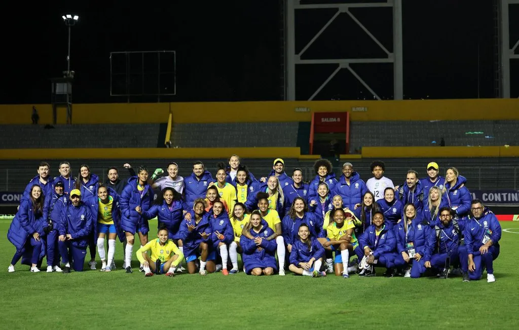 Seleção brasileira na Copa América 2025. Foto: Lívia Villas Boas/CBF