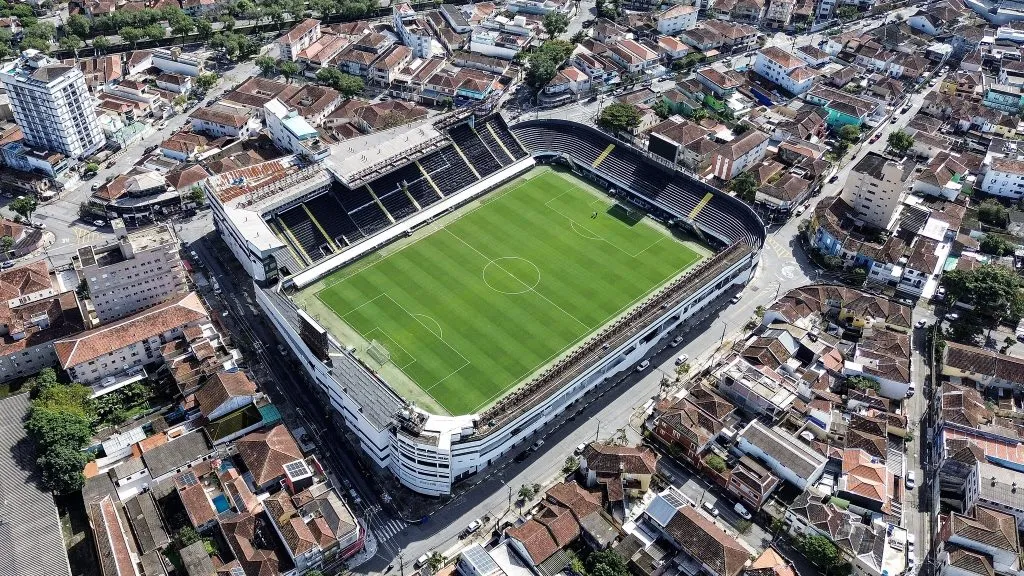 Vila Belmiro se prepara para a obra de novo estádio – Foto: Flickr Oficial Santos Futebol Clube
