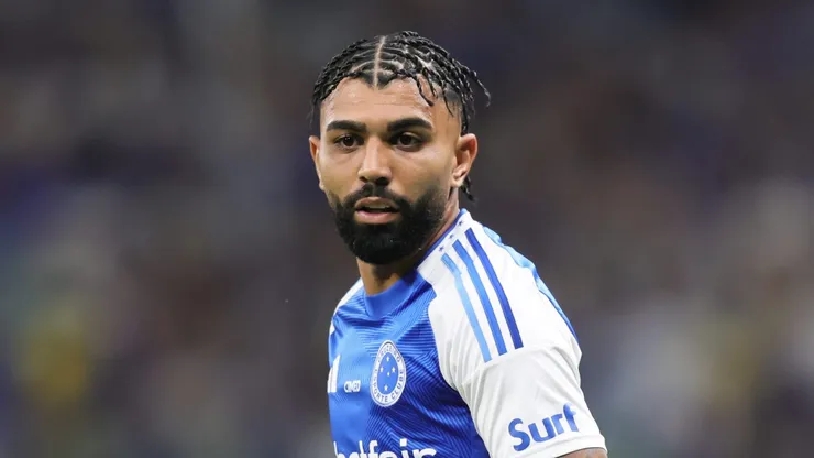 Gabigol em ação pelo Cruzeiro