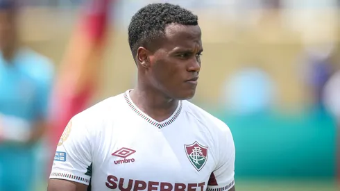 Jhon Arias durante partida entre Fluminense e Inter de Milão, pelo Mundial de Clubes. Foto: Marcelo Gonçalves/FFC