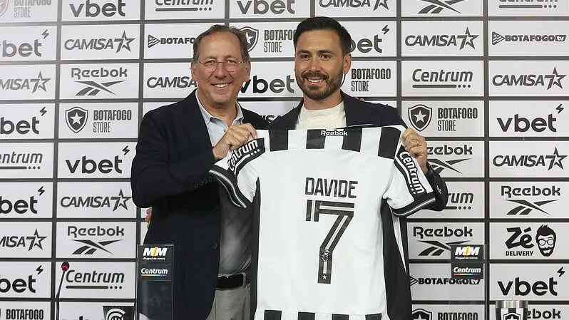 Davide Ancelotti, novo técnico do Botafogo. Foto: Vitor Silva/Botafogo