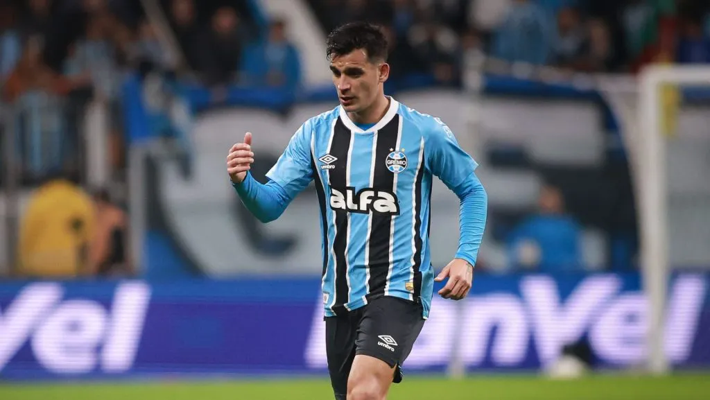 Cristaldo deve perder titularidade no Imortal. Foto: Maxi Franzoi/AGIF