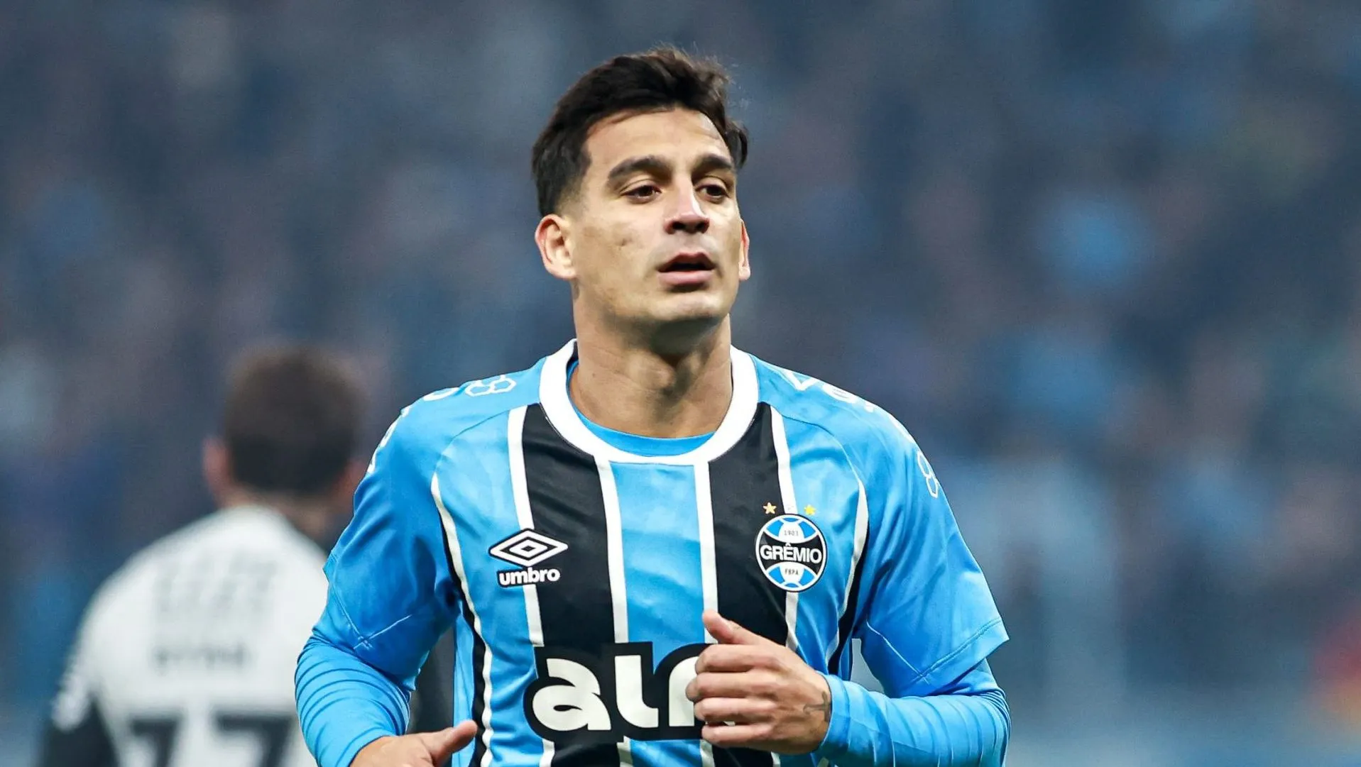Cristaldo pelo Grêmio. Foto: Maxi Franzoi/AGIF