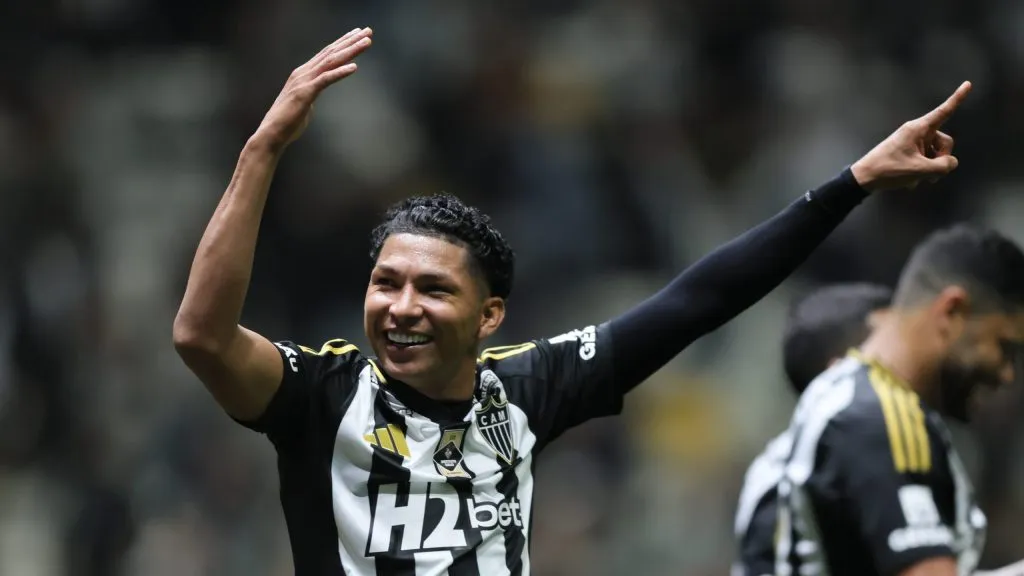 Rony, atacante do Galo. Foto: Gilson Lobo/AGIF.