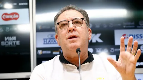 Marcelo Teixeira, presidente do Santos. Foto: Mauricio De Souza/AGIF