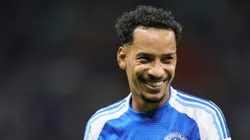 Matheus Pereira, jogador do Cruzeiro, durante partida contra o Vila Nova, pela Copa Betano do Brasil. Foto: Gilson Lobo/AGIF.