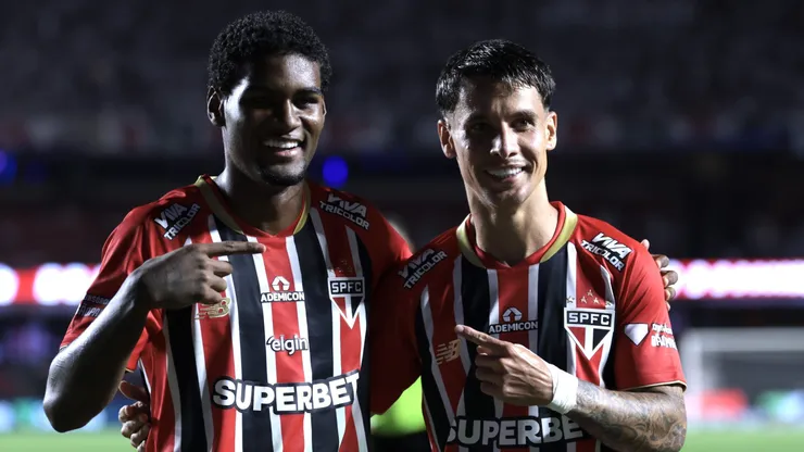 Ferreira e Lucas Ferreira no São Paulo - Foto: Marcello Zambrana/AGIF