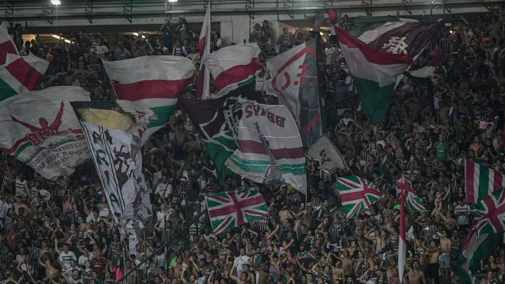 Torcedores do Tricolor das Laranjeiras prometem comparecer em peso no clássico. Foto: Thiago Ribeiro/AGIF.