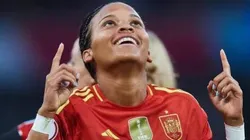 Jogadora espanhola. Foto: reprodução/X/@SEFutbolFem