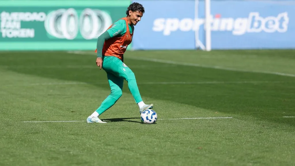 Assediado pela Roma e o Benfica, Richard Ríos, a princípio, está confirmado contra Mirassol – Foto: César Greco/Ag. Palmeiras