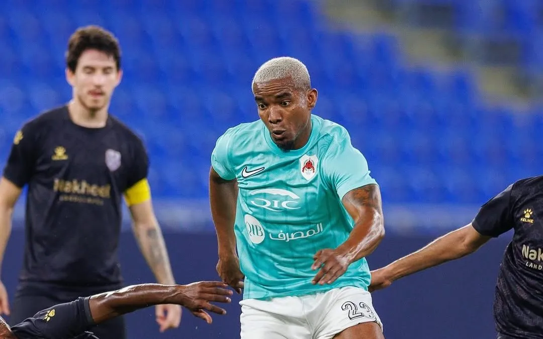 Thiago Mendes, novo reforço do Vasco durante temporada passada pelo Al-Rayyan, do Qatar. Foto: Divulgação redes sociais/thiagomendes