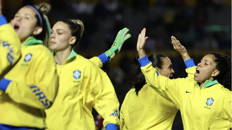 Seleção Feminina em estreia. Foto: Lívia Villas Boas/CBF