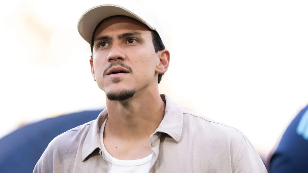 Pedro durante partida. Foto: Jorge Rodrigues/AGIF