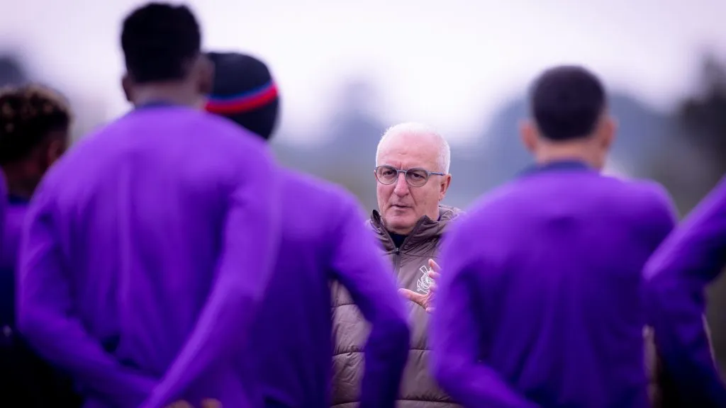 Dorival Júnior comanda treino no CT Joaquim Grava – Foto: Agência Corinthians – Rodrigo Coca