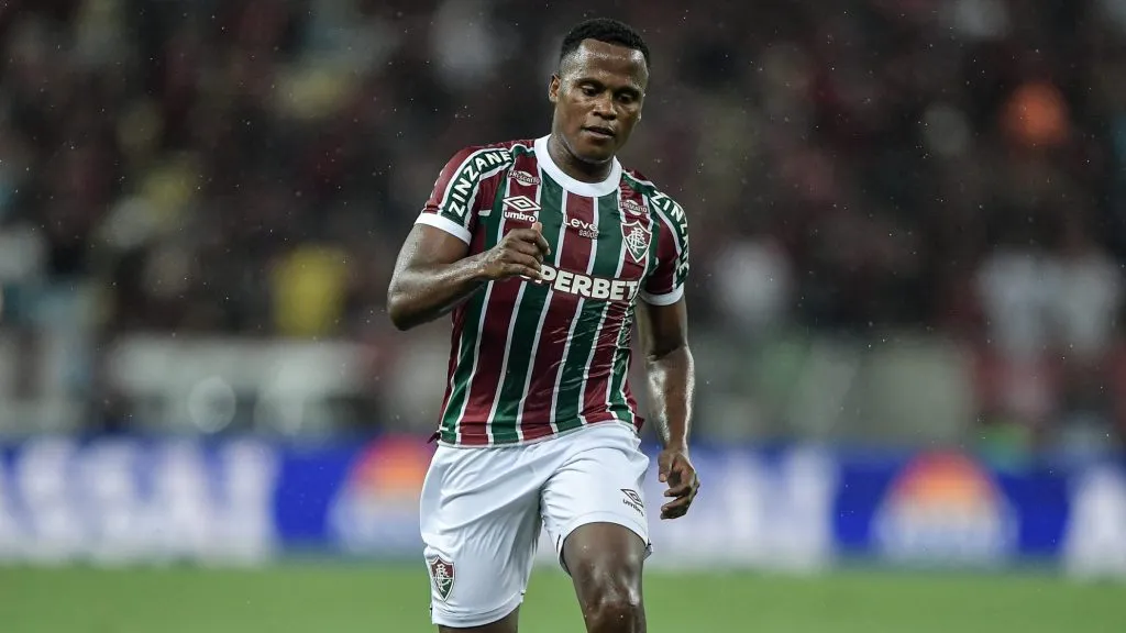 Arias no Fluminense. Foto: Thiago Ribeiro/AGIF