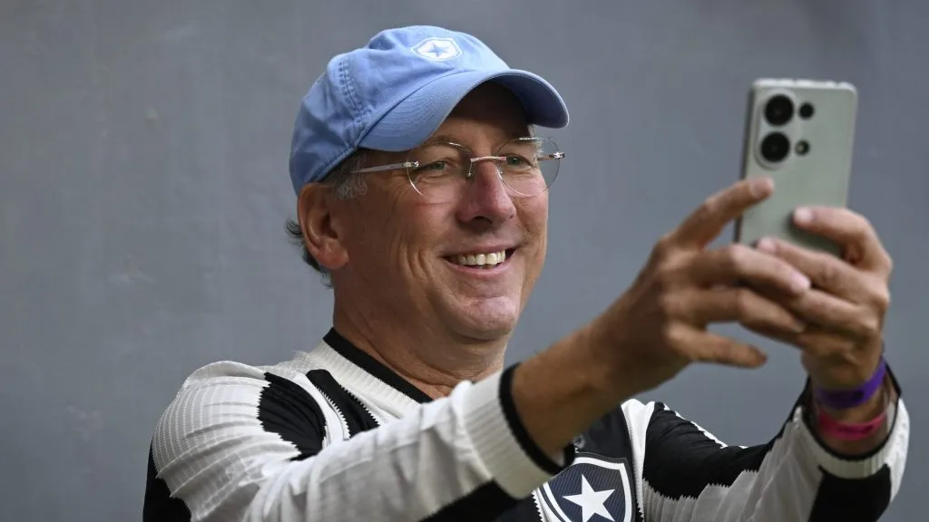 Textor no Botafogo. Foto: Mateus Bonomi/AGIF