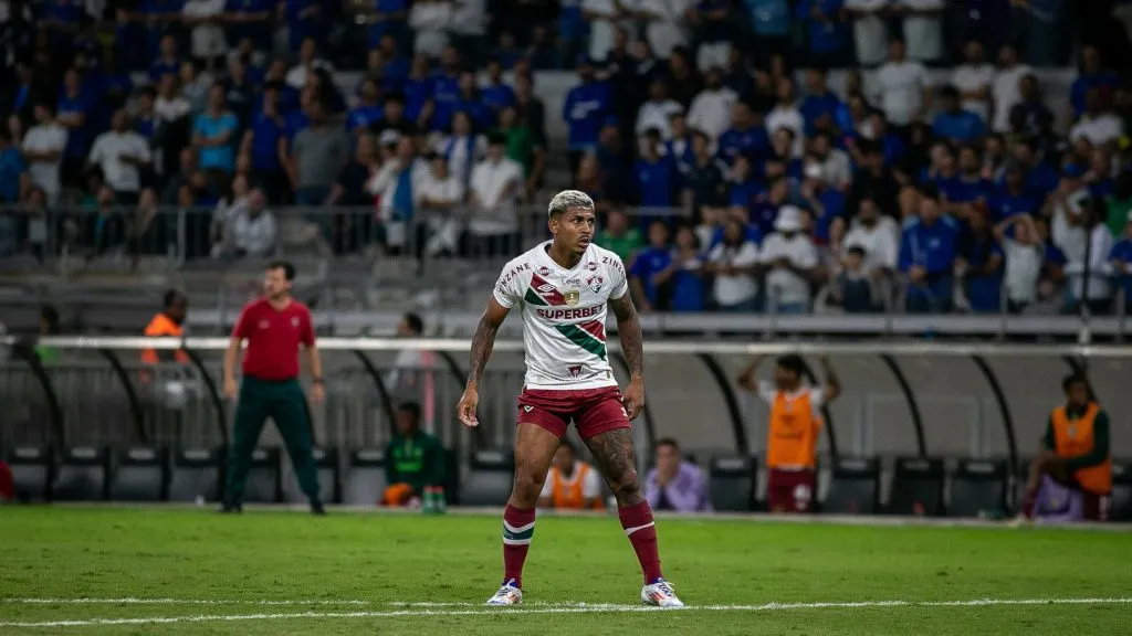 John Kennedy, atleta do Tricolor das Laranjeiras. Foto: Fernando Moreno/AGIF.