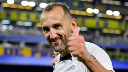 Barcos comemorando após classificação contra o Boca