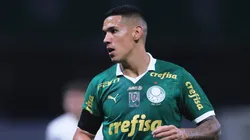 Naves, zagueiro cria do Palmeiras. Foto: Ettore Chiereguini/AGIF