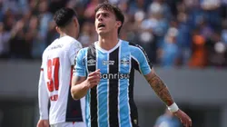Carballo jogando pelo Grêmio. Foto: Maxi Franzoi/AGIF
