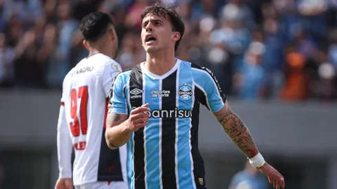 Carballo jogando pelo Grêmio. Foto: Maxi Franzoi/AGIF