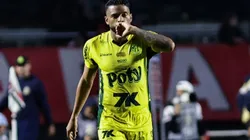 SP - SAO PAULO - 24/05/2025 - BRASILEIRO A 2025, SAO PAULO X MIRASSOL - Reinaldo jogador do Mirassol comemora seu gol durante partida contra o Sao Paulo no estadio Morumbi pelo campeonato Brasileiro A 2025. Foto: Fabio Giannelli/AGIF