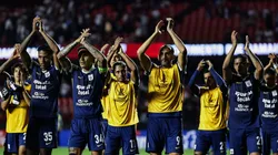 Jogadores do Alianza Lima durante a Libertadores - Foto: Fabio Giannelli/AGIF