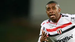 Jonathan Cafu, jogador do Botafogo-SP durante a partida