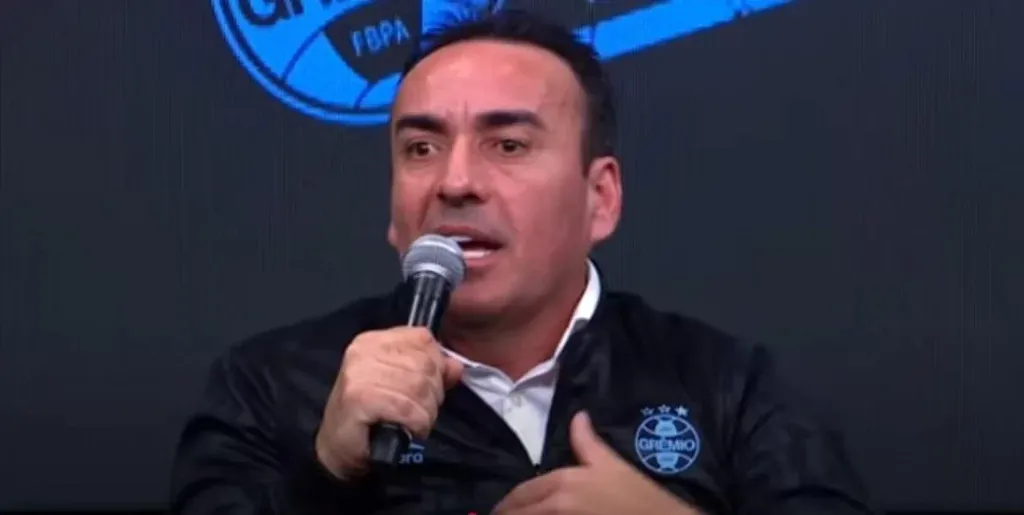 Marcelo Marques pensa grande para um possível primeiro mandato no Grêmio – Foto: Reprodução/YouTube