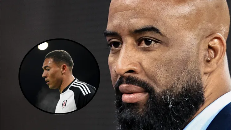 Fabinho Soldado em montagem ao lado de Carlos Vinícius. Fotos: Fabio Giannelli/AGIF e Alex Davidson/Getty Images.