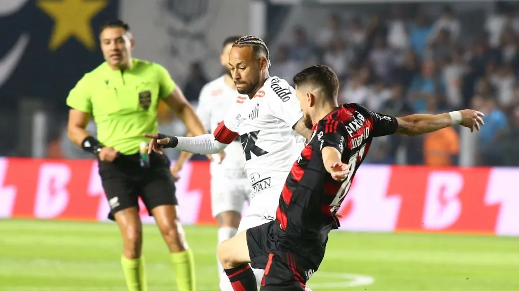 Santos x Flamengo - Foto: Mauricio De Souza/AGIF.