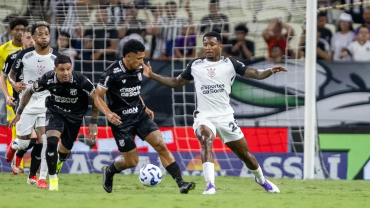 Ceará x Corinthians. Foto: Baggio Rodrigues/AGIF