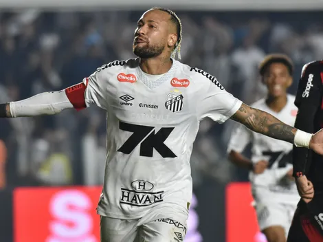Neymar marca e Santos vence o Flamengo pelo Brasileirão Betano