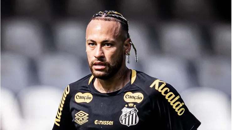 Neymar, atacante do Santos