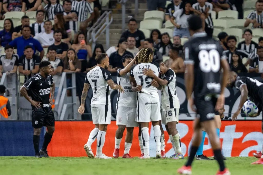 Corinthians encerra jejum com vitória sobre o Ceará. Foto: Baggio Rodrigues/AGIF