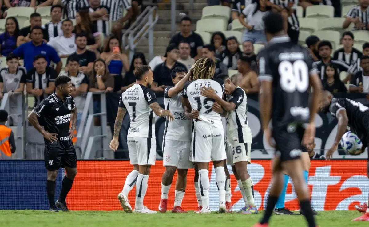 Corinthians encerra jejum com vitória sobre o Ceará