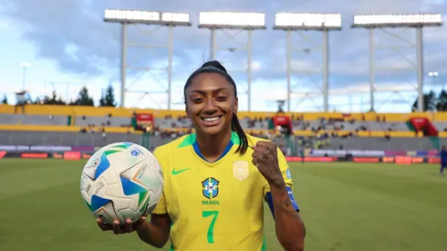 Kerolin anotou três gols contra a Bolívia - Foto: Lívia Villas Boas / CBF