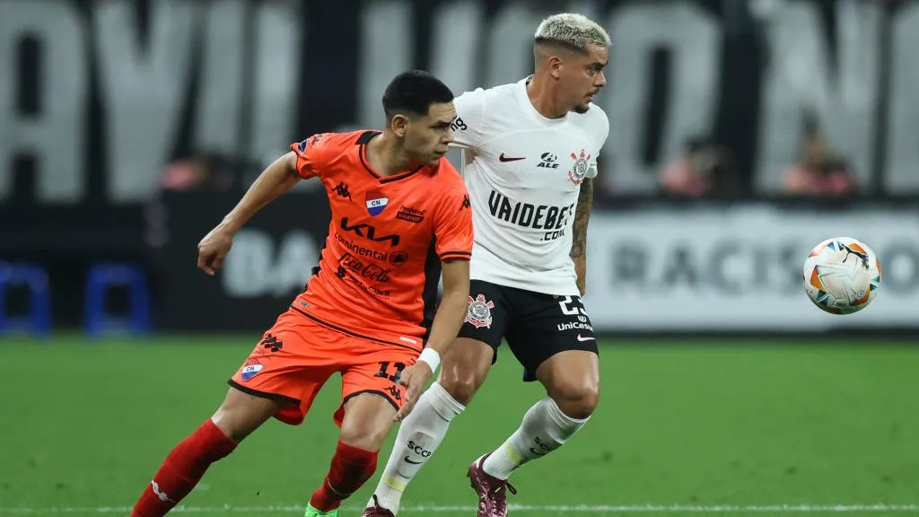 Gustavo Caballero pelo Nacional. Foto: Alexandre Schneider/Getty Images