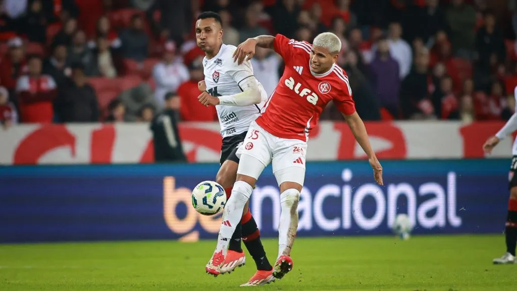 Internacional x Vitória no Brasileirão. Foto: Maxi Franzoi/AGIF