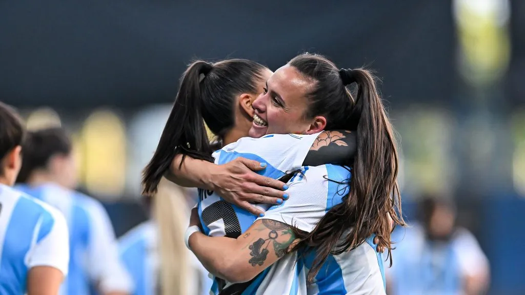 Jogadoras da Argentina