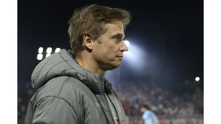 Bragantino arranca empate do São Paulo e Seabra comemora ponto Foto: Joisel Amaral/AGIF