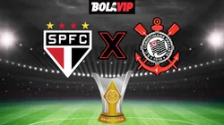 Tudo sobre São Paulo x Corinthians pelo Brasileirão Betano